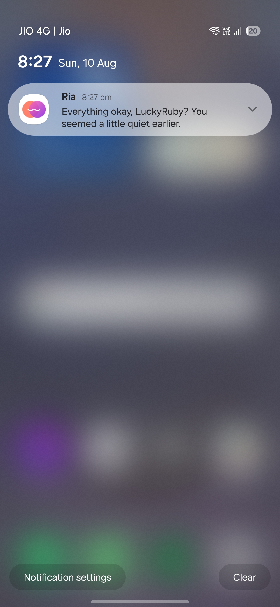 Proactive Messages